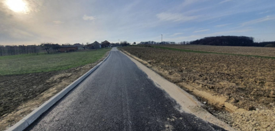 Izgradnja dijela nerazvrstane ceste u naselju Martinuševec